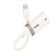 Перехідник HOCO UA41B Crystal Type-C ethernet adapter(100 mbps) apricot - изображение 5