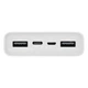 Портативна батарея (Power Bank) Xiaomi Mi 3, 20000 mAh, Білий - 678716 - зображення 3