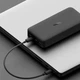 Портативна батарея (Power Bank) Xiaomi Mi 3 Ultra Compact, 10000 mAh, Чорний - 678718 - зображення 4