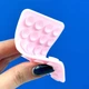 Держатель-присоска Double Side Silicone, Фиолетовый - 610670 - изображение 6