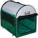 Мягкая клетка-переноска для собак SENFUL Pet Soft Crate SDT3008 Green с флисовым ковриком и чехлом, 70х51х58,5 см - изображение 1