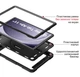 Протиударний чохол з підставкою 360° для Samsung Galaxy Tab A9+ Plus 5G SM-X216 / Wi-Fi SM-X210 11" (Чорний) - зображення 4