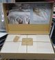 Постельное белье Prima casa Limasso kelebek natural cream жаккард евро - изображение 2