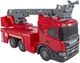 Пожежна машина  Two Play Scania Truck Fire Engine Friction зі звуковими та світловими ефектами Червона (510423) (8713219548844) - зображення 1