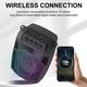 Портативная беспроводная колонка Sing-e ZQS1430 Mini RGB Multi Media 8W 1200mAh Черный - изображение 7