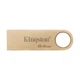 Флеш-накопитель Kingston USB 3.2 SE9 G3 64GB 220MB/s Metal/Gold - зображення 3