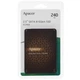 Накопичувач SSD Apacer AS340X 240GB 2.5" 7mm SATAIII 3D NAND Read/Write: 550/520 MB/sec - изображение 2