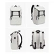 Рюкзак Tigernu T-B9381 15.6" Light Grey - зображення 7