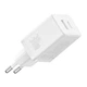 Зарядний пристрій Baseus Cube Fast Charger C+U 30W EU Moon White - зображення 8