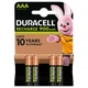 Акумулятори Duracell AAA 900mAh NiMH 4шт - зображення 2