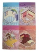 Набор Румбоксов Капибара 4 в 1 Mini World Scenic Book 3D с наклейками, пинцетами и зажимами TT85-00-6-5 - изображение 5