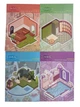 Ігровий набір Румбокс «Капібара» Mini World Scenic Book 3D Помаранчевий з наліпками + пінцет+ притискач TT85-006-2 - зображення 2