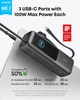 Портативный аккумулятор Anker Zolo Power Bank 25000mAh 165W Black (A1695P11) - изображение 2