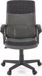 Fotel biurowy Halmar BJORN Czarno-popielaty (5905248134799) - obraz 1