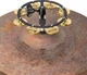 Тамбурин для хай-хета Meinl Headliner HTHH1B-BK Hammered Brass 5" (R123032) - изображение 6