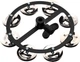 Тамбурин для хай-хета Meinl Headliner HTHH1BK Stainless Steel 5" (R118388) - изображение 1