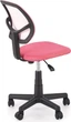 Дитяче крісло для письмового столу Halmar BINGO Рожеве (5905248134843) - зображення 4