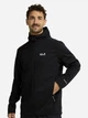 Куртка демисезонная с капюшоном мужская Jack Wolfskin Skyvail A65864-6000 2XL Черная (4064886661546) - изображение 1