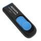 USB флеш накопитель ADATA 128GB UV128 Black/Blue USB 3.1 (AUV128-128G-RBE) - изображение 3