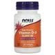 Пищевая добавка NOW Foods Витамин D3 5000 МЕ 120 капсул NOW00372 - изображение 1