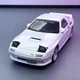 Модель авто Mazda RX-7 FC3S Initial D 1:32 | колекційна металева JDM машинка з pop-up фарами - зображення 7