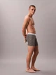 Трусы боксеры мужские хлопковые Calvin Klein NB4246-2S6(Blotched Plaid Grey Heather) XL Серые (14056390909) - изображение 5