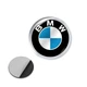 Наклейка с логотипом BMW для авто и ключей d=20мм ПВХ-пластик объемная - изображение 1
