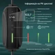 Зарядний пристрій для електромобілів dé 3.68kW 8mT - Type 2 Schuko, 16A, 230V AC, портативний, сумісний з більшістю гібридних/електромобілів, що підключаються. - зображення 4