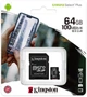 Карта пам'яті Kingston Canvas Select Plus microSDXC 64GB UHS-I U1 + SD-адаптер (SDCS2/64GB) - зображення 3