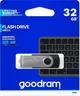 Флеш пам'ять USB Goodram UTS2 32GB USB 2.0 Black (UTS2-0320K0R11) - зображення 5