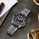 Годинник чоловічий Seiko 5 Sports SSK001K1 GMT Automatic чорний - изображение 8