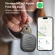 Bluetooth трекер-мітка для пошуку речей (Сумісний з Apple Find My / iOS), Брелок - зображення 6