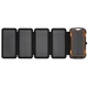 УМБ PowerBank із сонячною панеллю, повербанк КВАНТ SC26/4 20000mAh + 4 panels - зображення 1