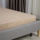 ПростыньТЕП "VELOUR" с резинкой капучино, 160x200 - изображение 4