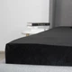 Простыня на резинке 180×200 ТЕП VELOUR черная, велюр 200 г/м² - изображение 3