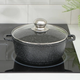 Кастрюля с крышкой Styleberg гранитное покрытие 4.2 л 24x11 см ST 00302388 - изображение 4
