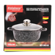 Кастрюля с крышкой Styleberg гранитное покрытие 1.4 л 16x7,5 см ST 00301888 - изображение 4