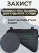 Велосипедная треугольная сумка под раму на 2,5 л, водостойкая подрамная сумка для велосипеда, черная - изображение 4