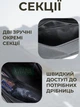 Велосипедная треугольная сумка под раму на 2,5 л, водостойкая подрамная сумка для велосипеда, черная - изображение 5