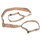 Ремень-стяжка для переноски коврика BLOOM YOGA MAT STRAP LiveUp LB7084 Коричневый - изображение 3