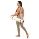 Ремень-стяжка для переноски коврика BLOOM YOGA MAT STRAP LiveUp LB7084 Коричневый - изображение 8