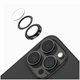 Защитное стекло для камеры HD Lens противоударное для iPhone 16/16 Plus/17 темно-серый - изображение 5