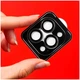 Защитное стекло для камеры HD Lens противоударное для iPhone 16/16 Plus/17 темно-серый - изображение 8