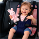 Бавовняне автокрісло Baby Safety Chair Y01 для дітей від 6 місяців до 3 років колір червоний синій білий - зображення 1