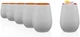 Набор стаканов Stolzle Tumbler Elements EL088 6 шт х 465 мл White/Bronze (4012632224552) - изображение 3