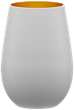 Набор стаканов Stolzle Tumbler Elements EL086 6 шт х 465 мл White/Gold (4012632224569) - изображение 1