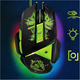 Ігрова миша RGB 7200 DPI 9 USB кнопок чорна Pgs 302 для комп'ютера - зображення 1