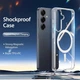 Чохол TPU MagSafe протиударний для Samsung S25 Plus прозорий - зображення 3