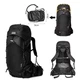 Рюкзак туристический Naturehike Helium CNK2450XB014, 70 л, чорний, M (6975641883876) - изображение 2