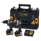 Набір електроінструментів DeWALT McLaren F1, 18V XR Li-lon, 2шт. кейс, 2 АКБ, ЗУ (DCK200MM2T) - зображення 1